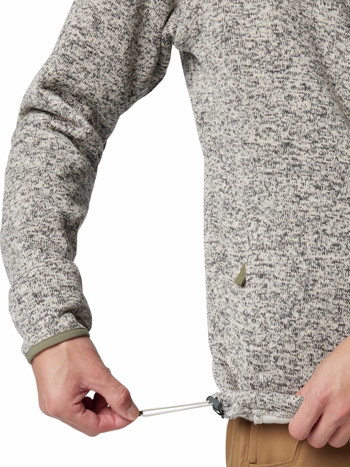 Polar Hombre Sweater Weather Full Zip Gris Columbia - Image 4