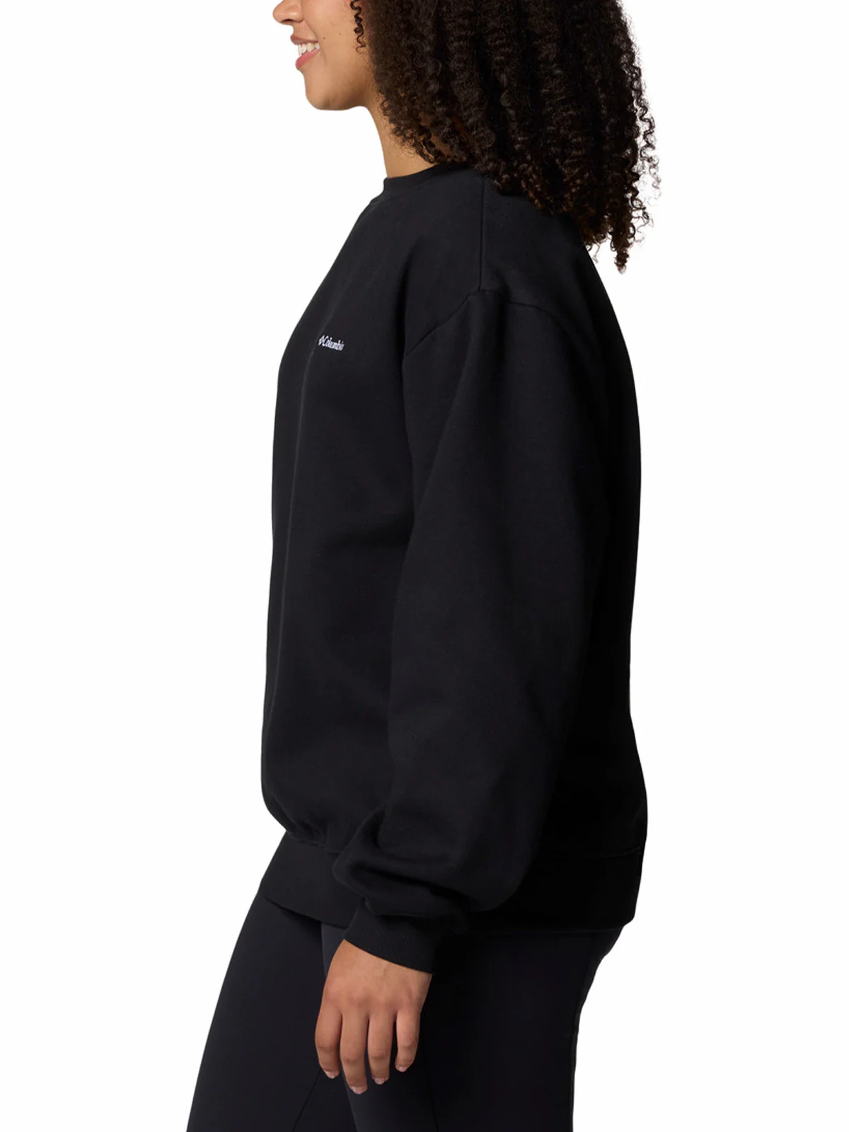 Polerón Mujer Aldermore Crew Negro Columbia - Image 2