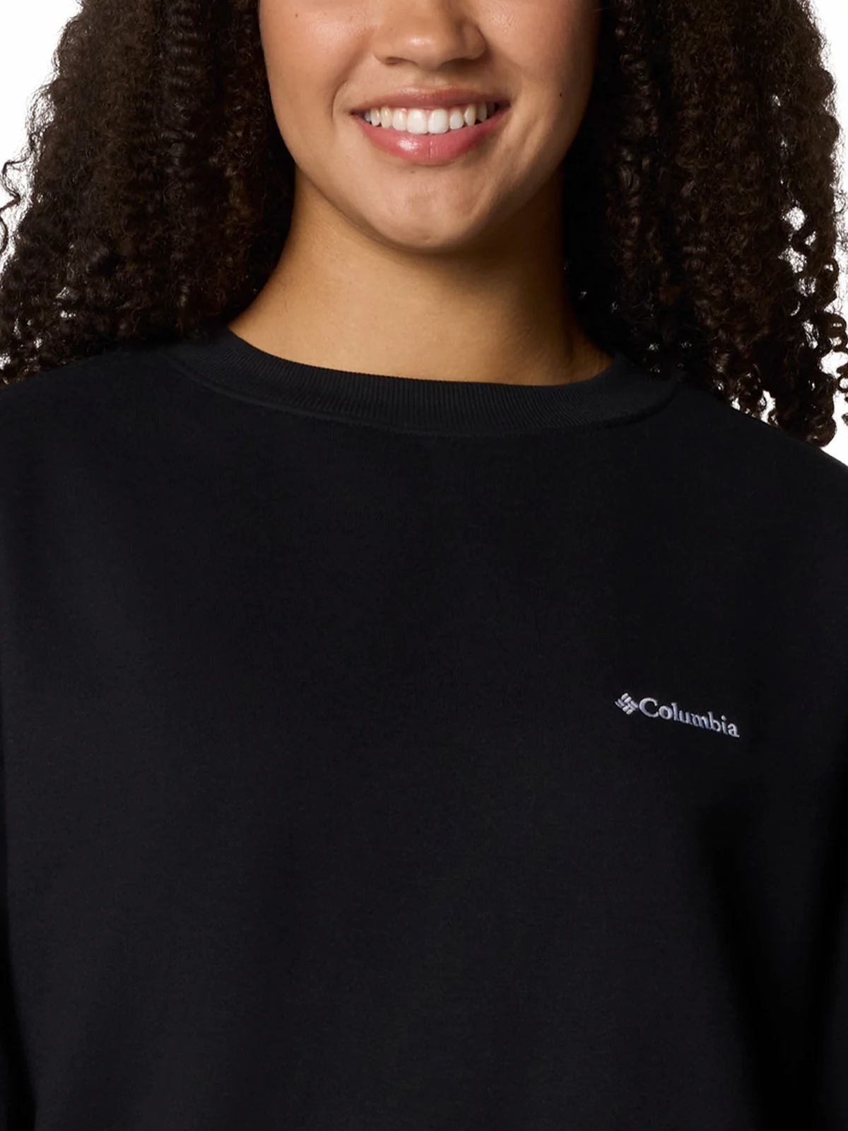 Polerón Mujer Aldermore Crew Negro Columbia - Image 3