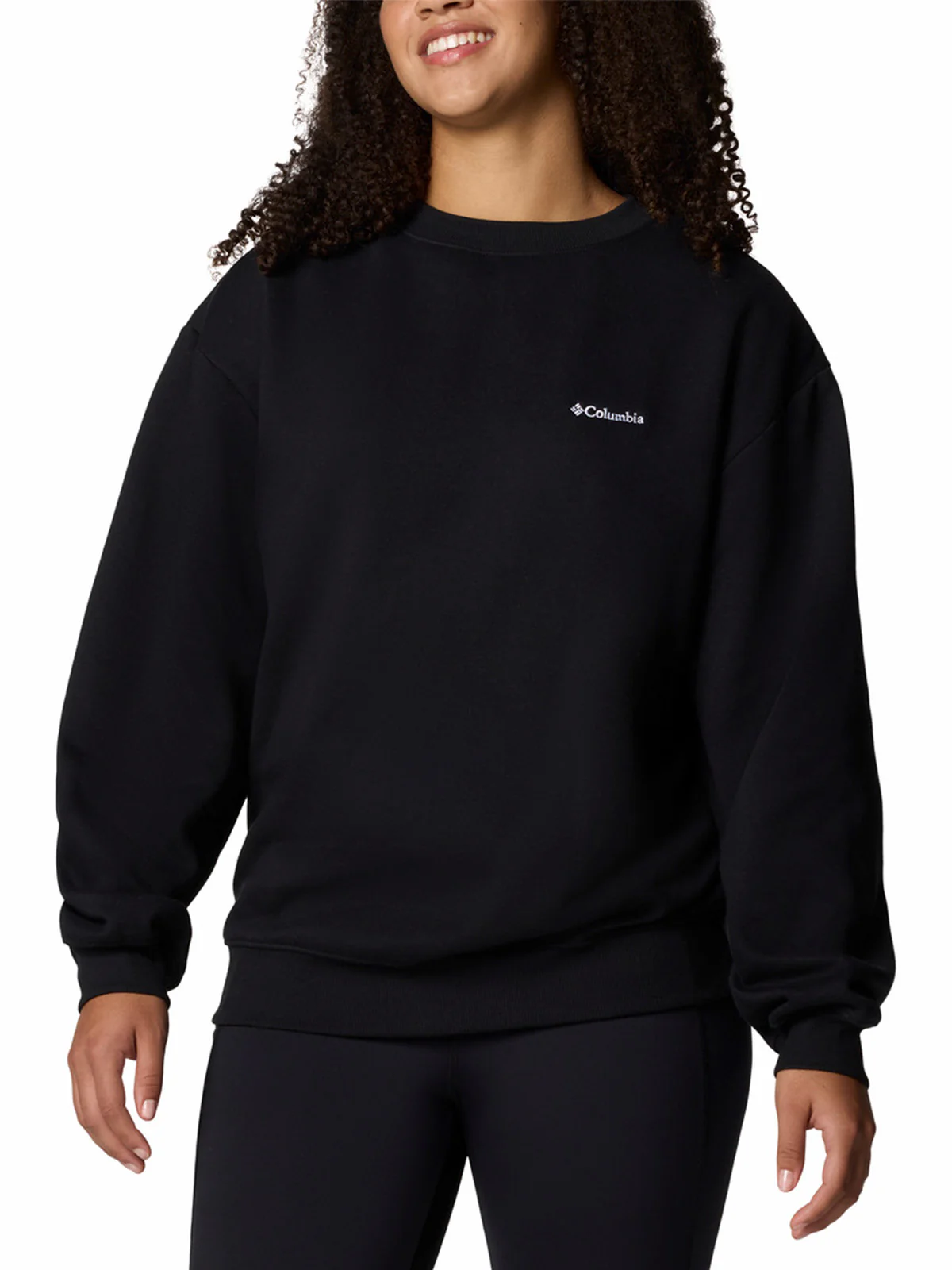 Polerón Mujer Aldermore Crew Negro Columbia - Image 4