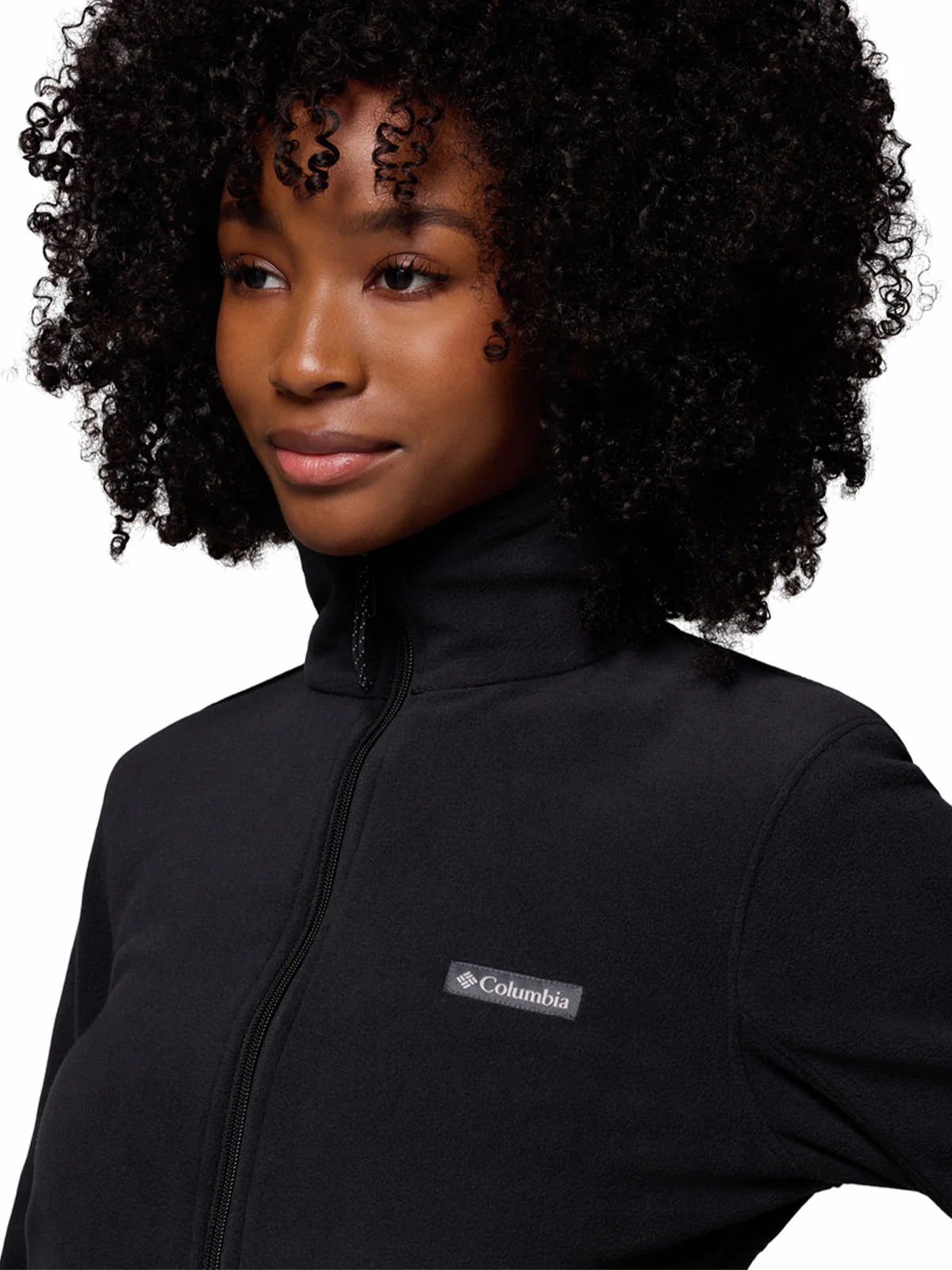 Polerón Mujer Basin Trail III Full Zip Negro Columbia - Image 4