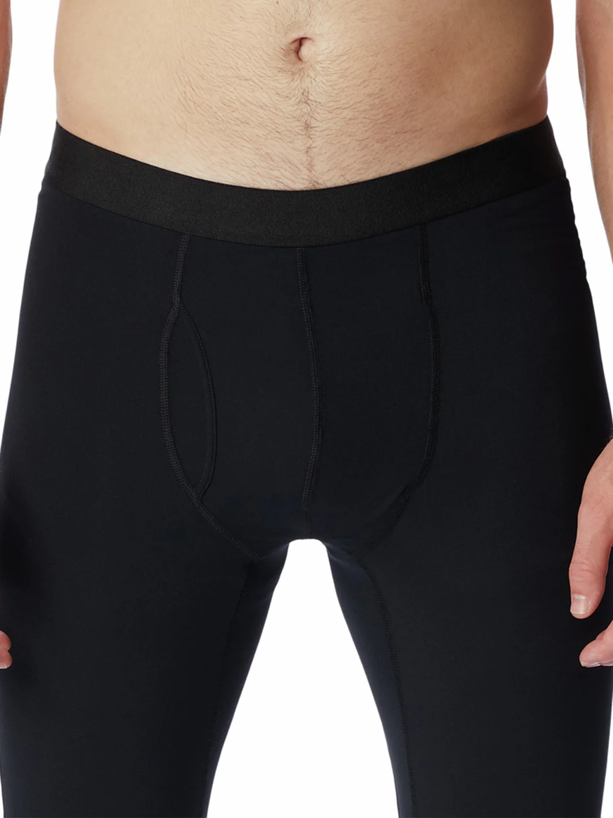 Primera Capa Pantalón Hombre Midweit Stretch Negro Columbia - Image 3