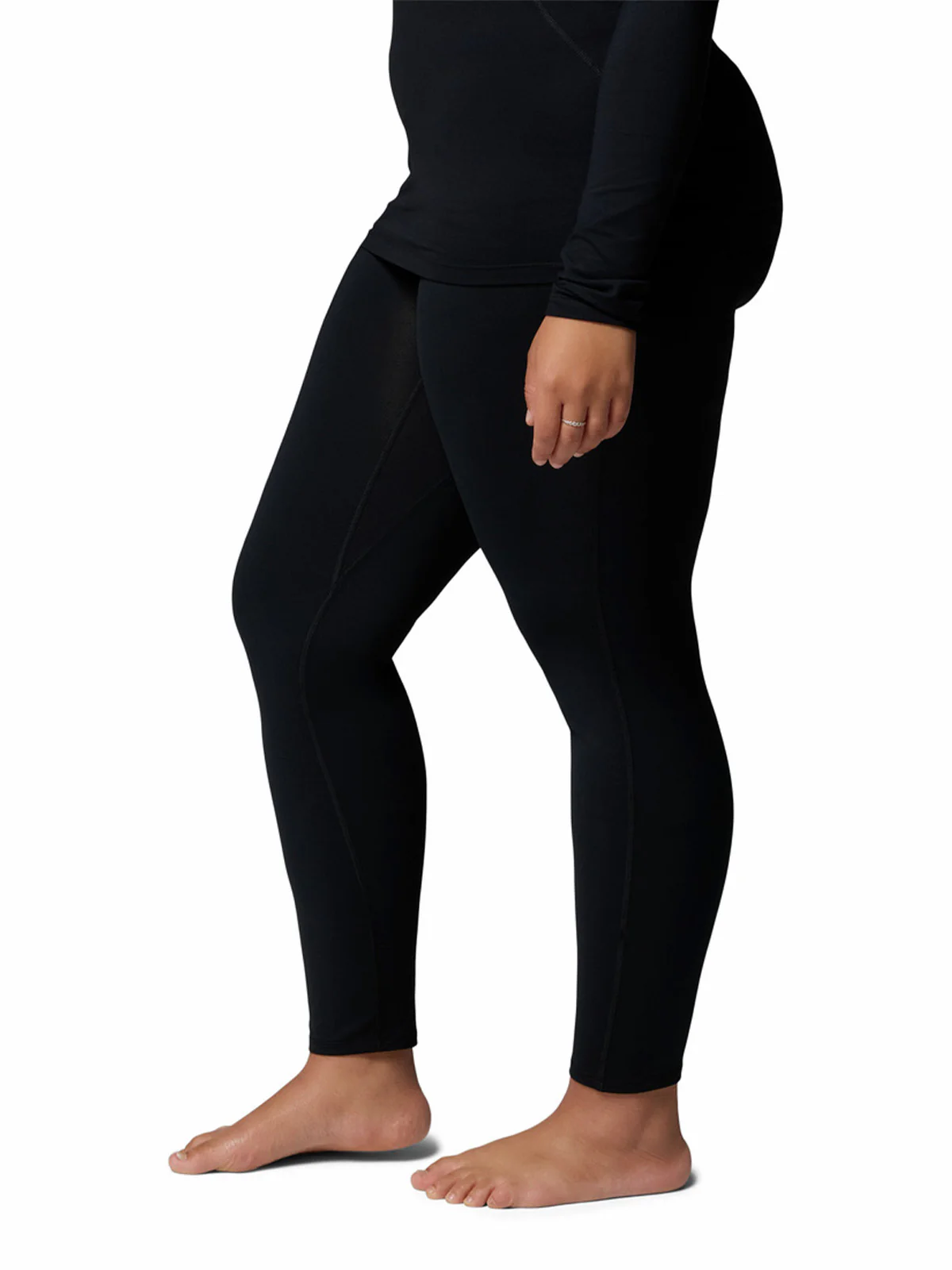 Primeras Capas Mujer Midweit Stretch Negro Columbia - Image 2
