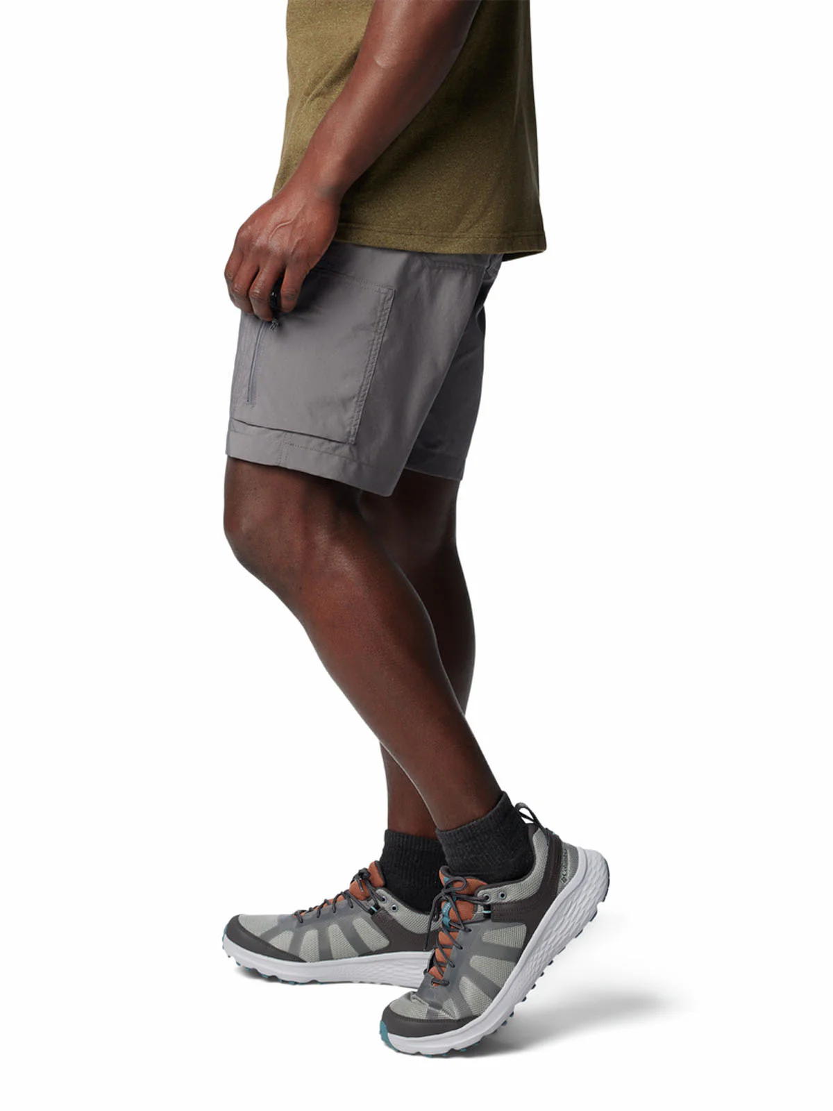 Short Hombre Silver Rdg Cargo Gris Columbia - Image 2