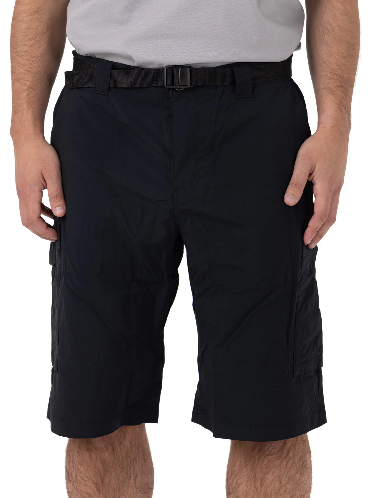 Short Hombre Silver Ridge Cargo Negro Columbia - Image 2