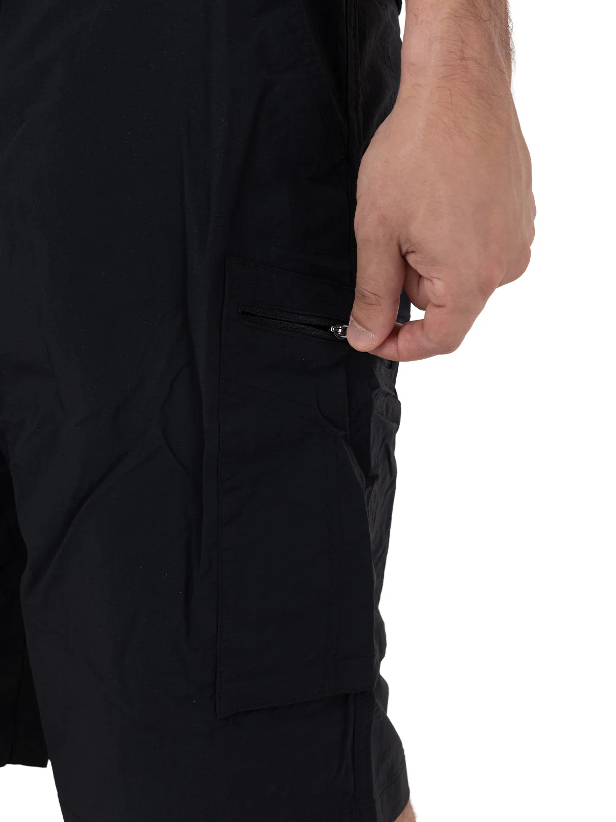 Short Hombre Silver Ridge Cargo Negro Columbia - Image 5