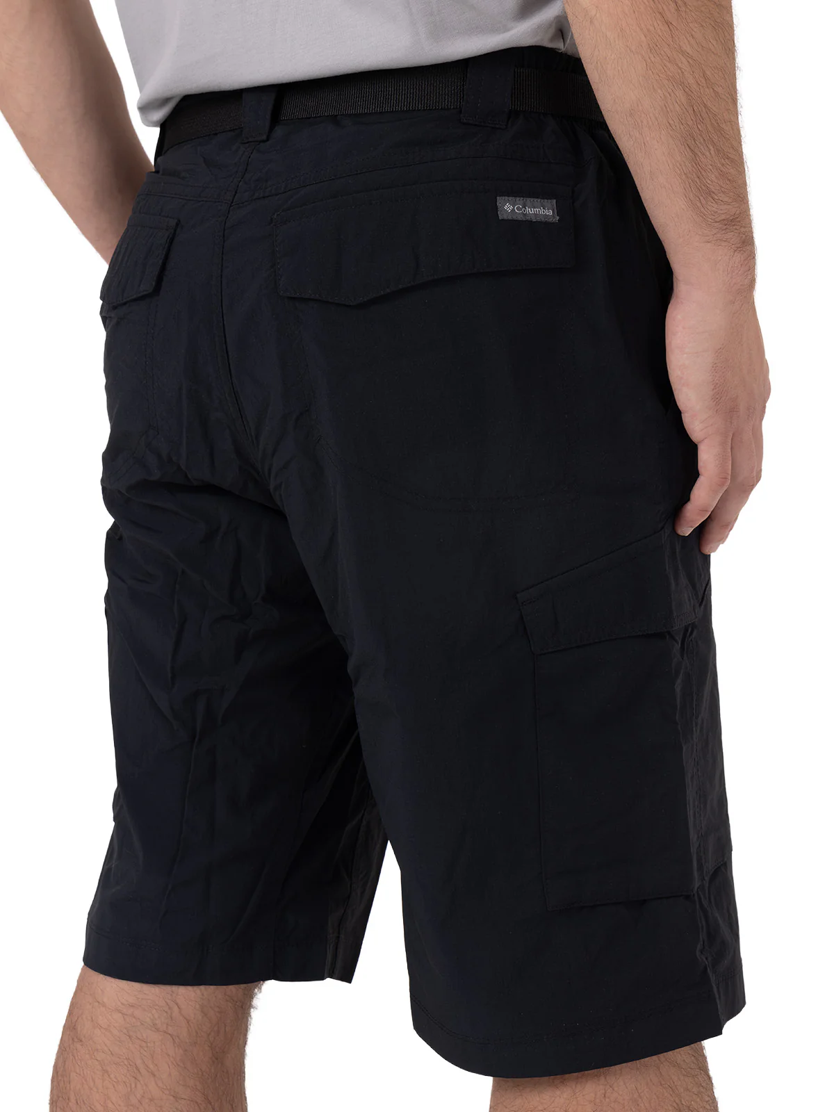 Short Hombre Silver Ridge Cargo Negro Columbia - Image 7