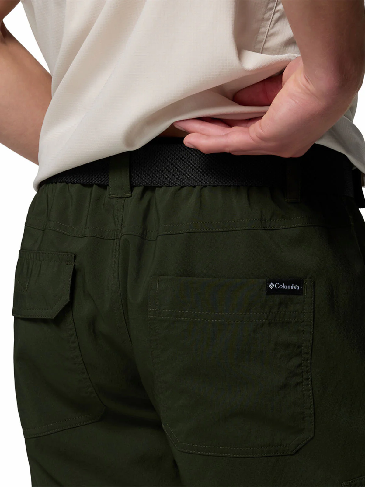 Short Hombre Silver Ridge Cargo Verde Greenscape Columbia - Image 3