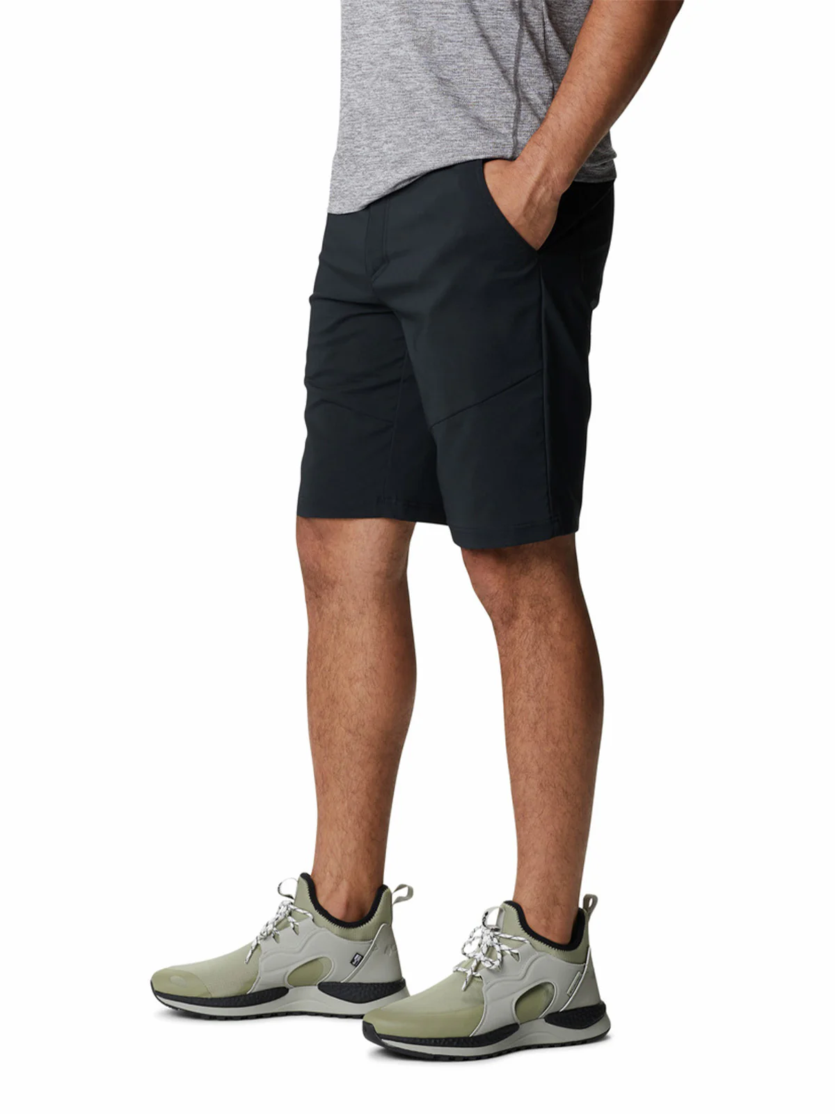Short Hombre Tech Trail Negro Columbia - Image 2