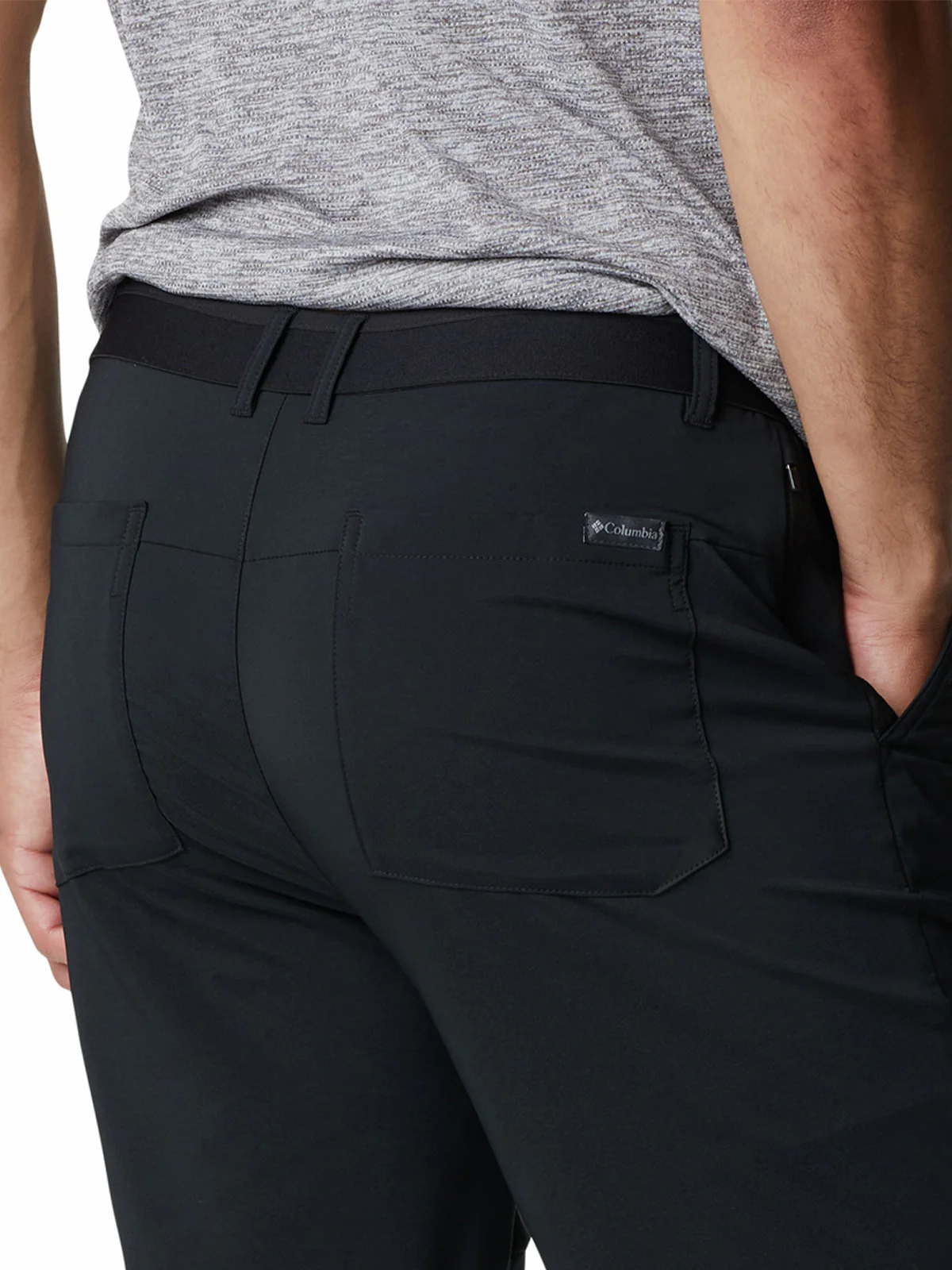 Short Hombre Tech Trail Negro Columbia - Image 4