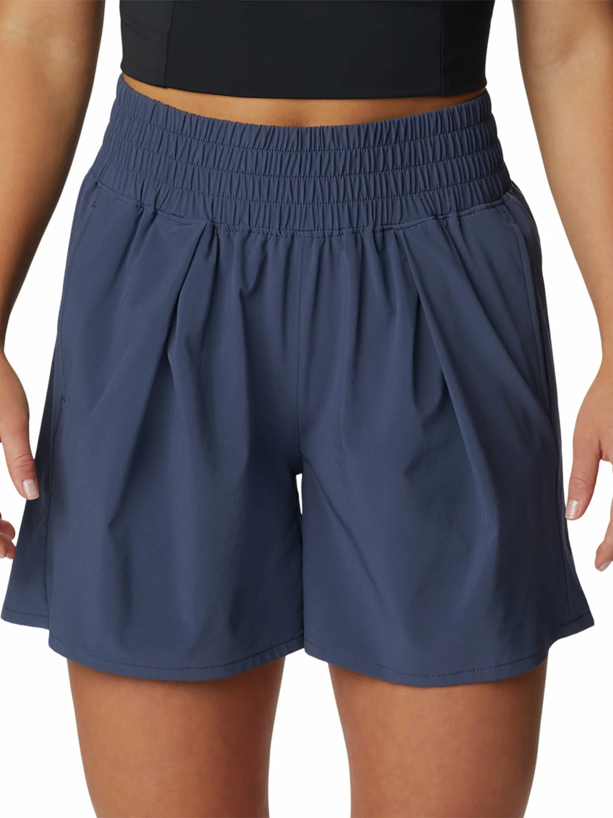 Short Mujer Boundless Beauty Azul Columbia - Image 3