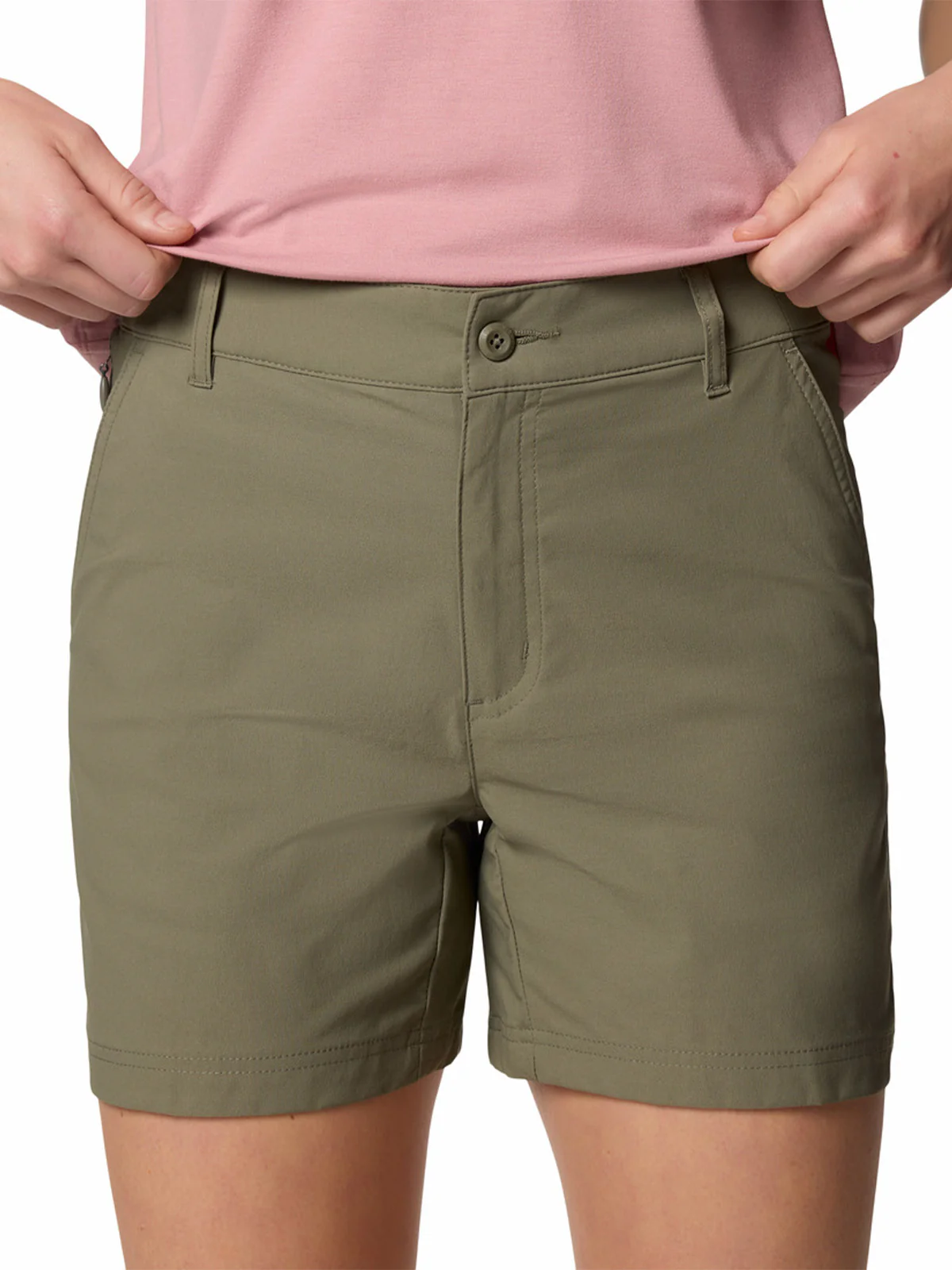 Short Mujer Leslie Falls II Gris Columbia - Image 3