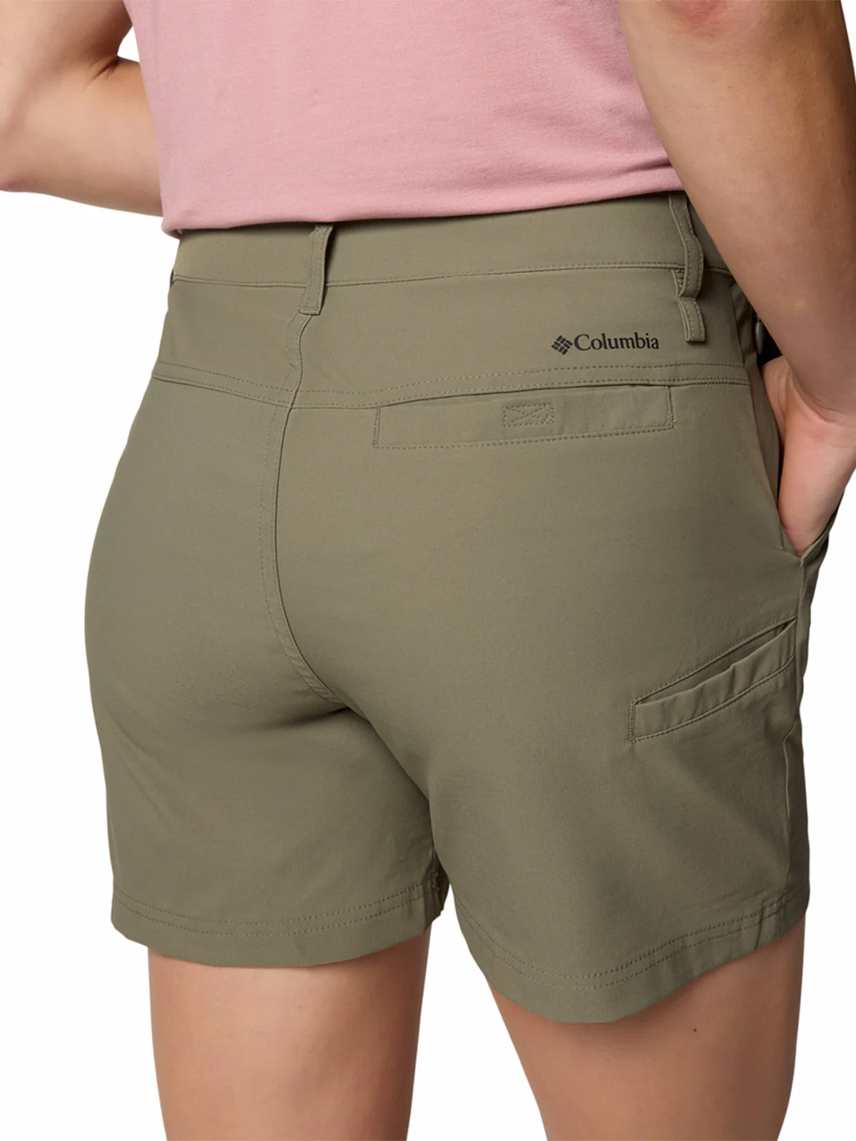 Short Mujer Leslie Falls II Gris Columbia - Image 4