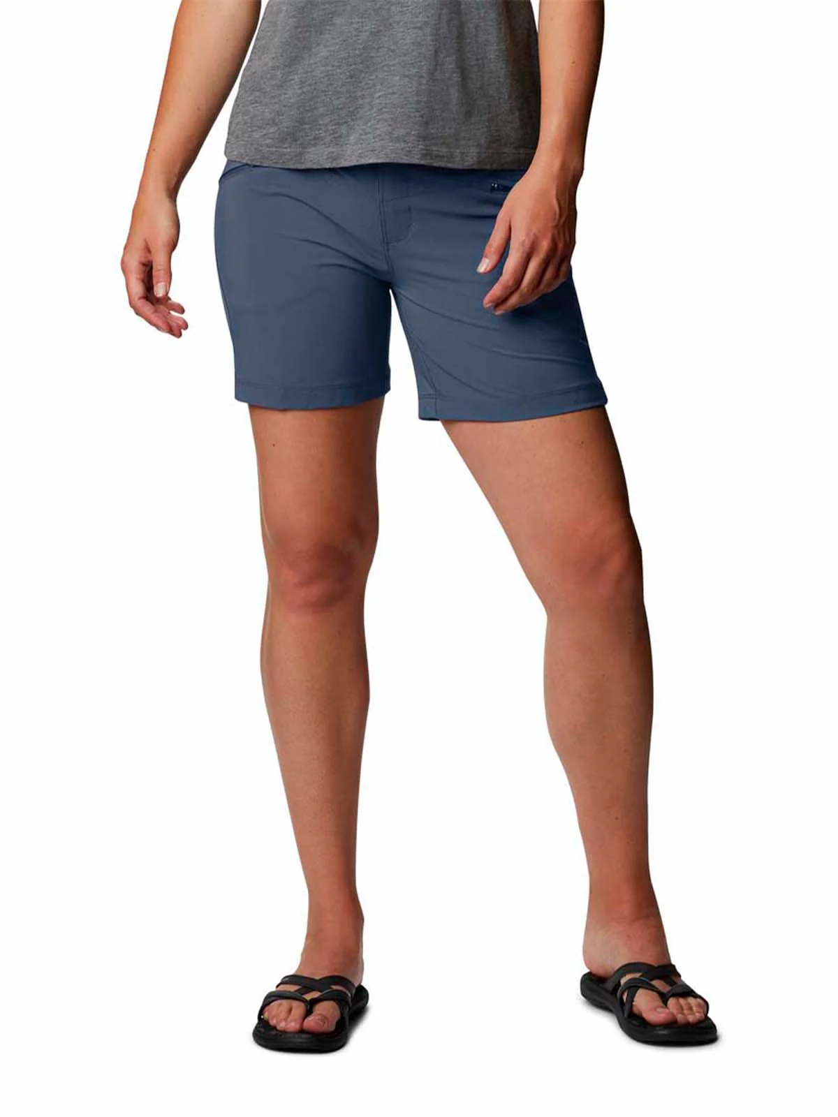 Short Mujer Peak To Point Azul Columbia