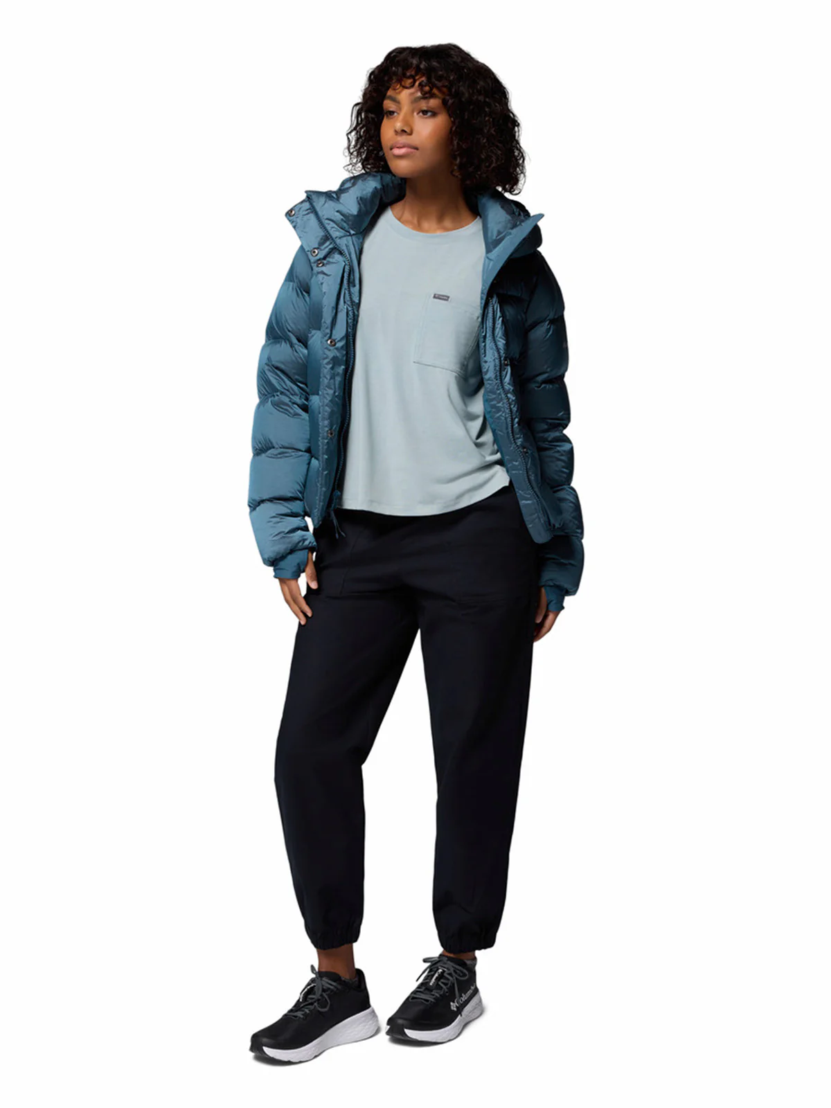 Short Mujer ROC Ripstop Negro Columbia - Image 7