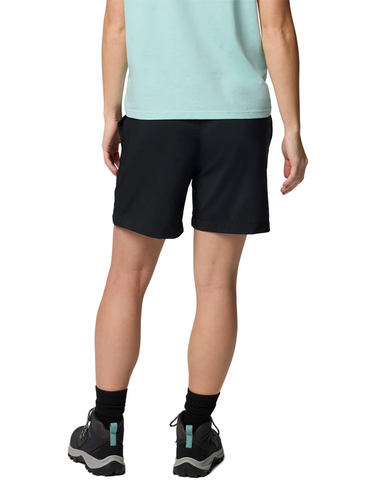Short Mujer Silver Ridge Negro Columbia - Image 5