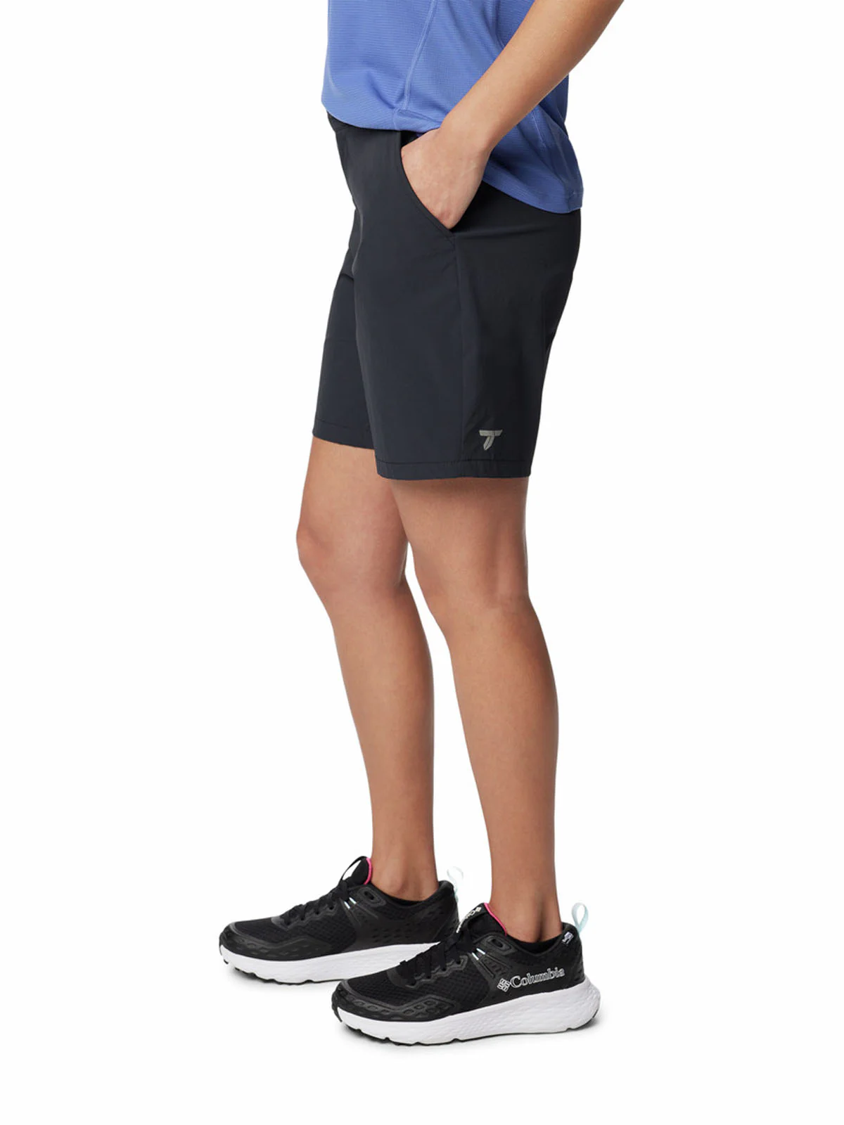 Short Mujer Summit Valley Short Negro Columbia - Image 2
