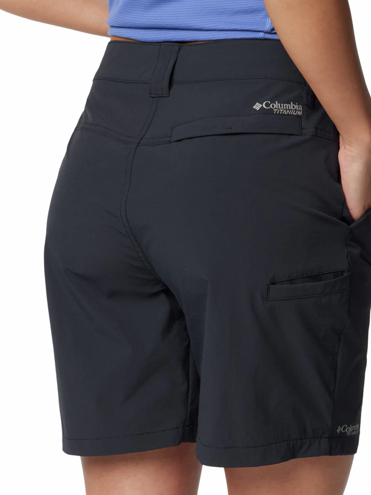 Short Mujer Summit Valley Short Negro Columbia - Image 4
