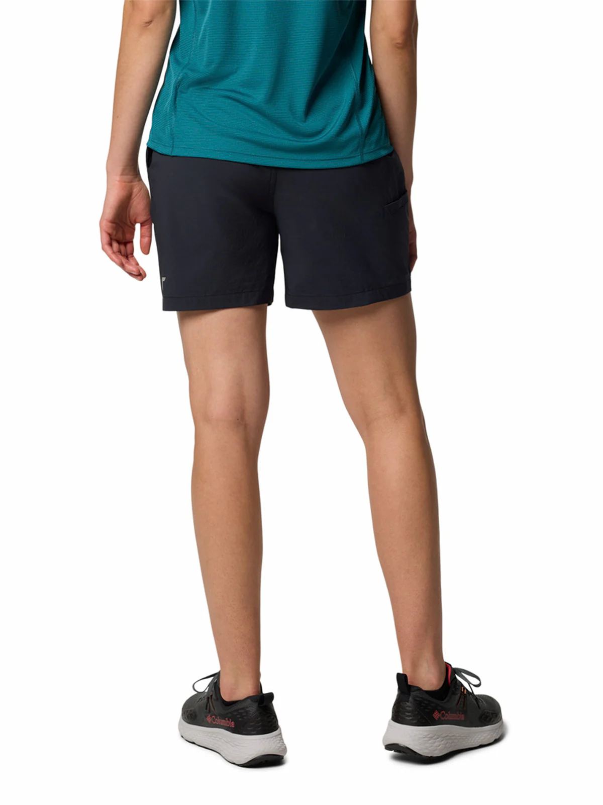 Short Mujer Summit Valley Negro Columbia - Image 7