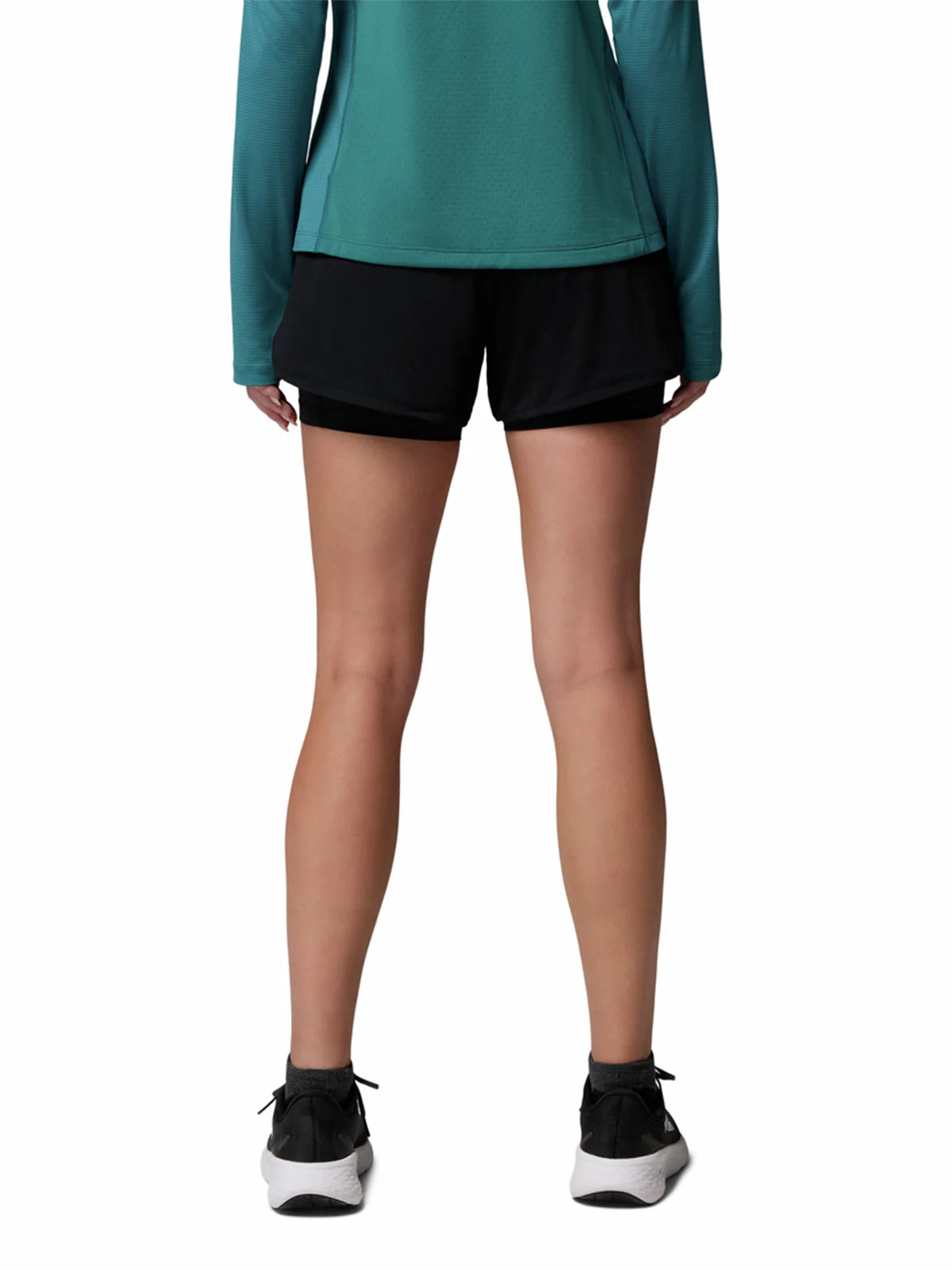 Short Mujer Endless Trail Negro Columbia - Image 6