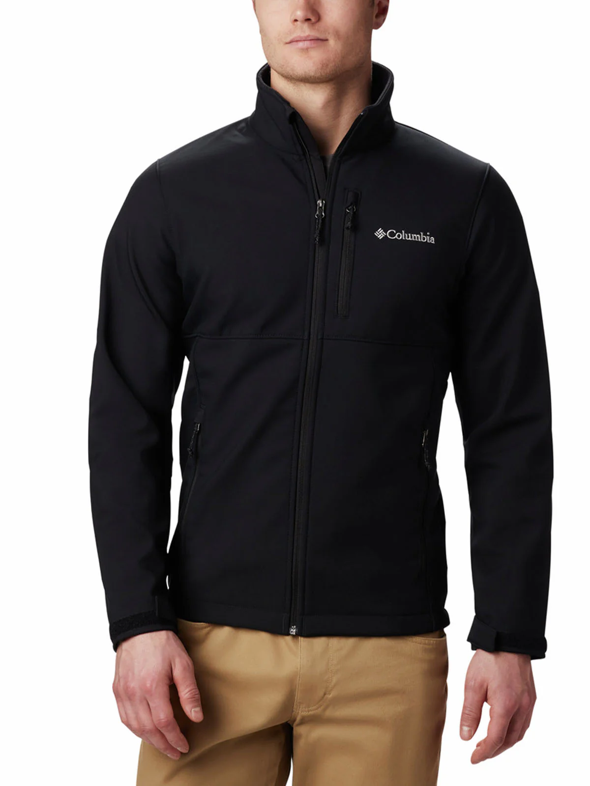 Softshell Hombre Ascender Negro Black Hiking Columbia