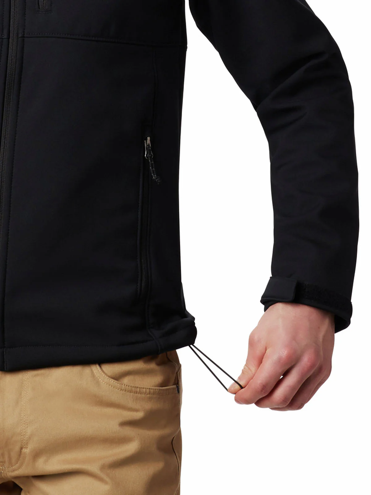 Softshell Hombre Ascender Negro Black Hiking Columbia - Image 2