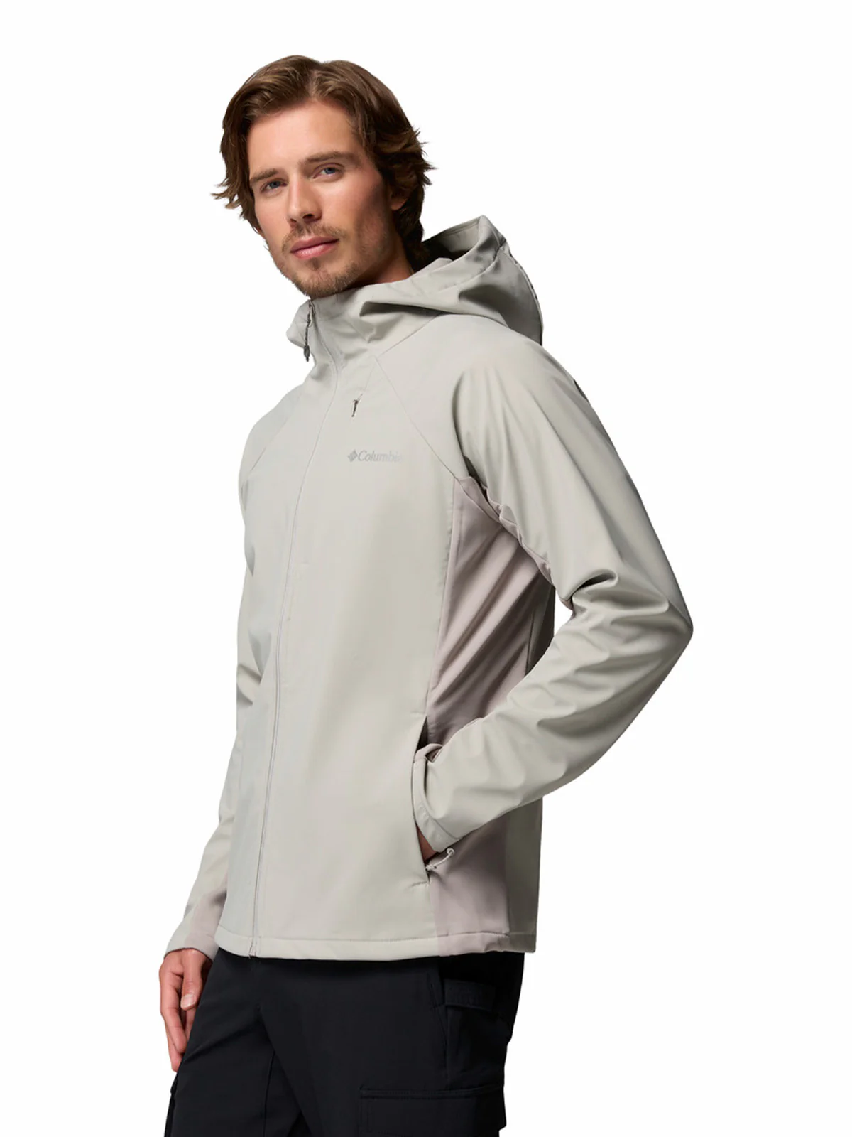 Softshell Hombre Trailborne Gris Columbia - Image 2