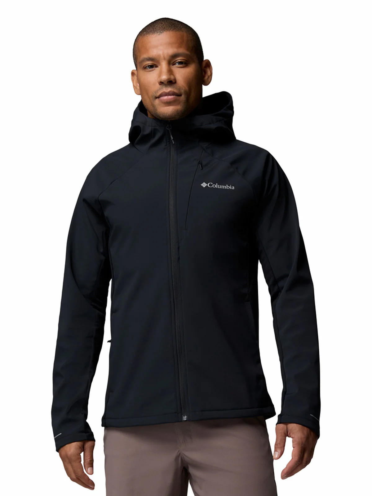 Softshell Hombre Trailborne Negro Columbia
