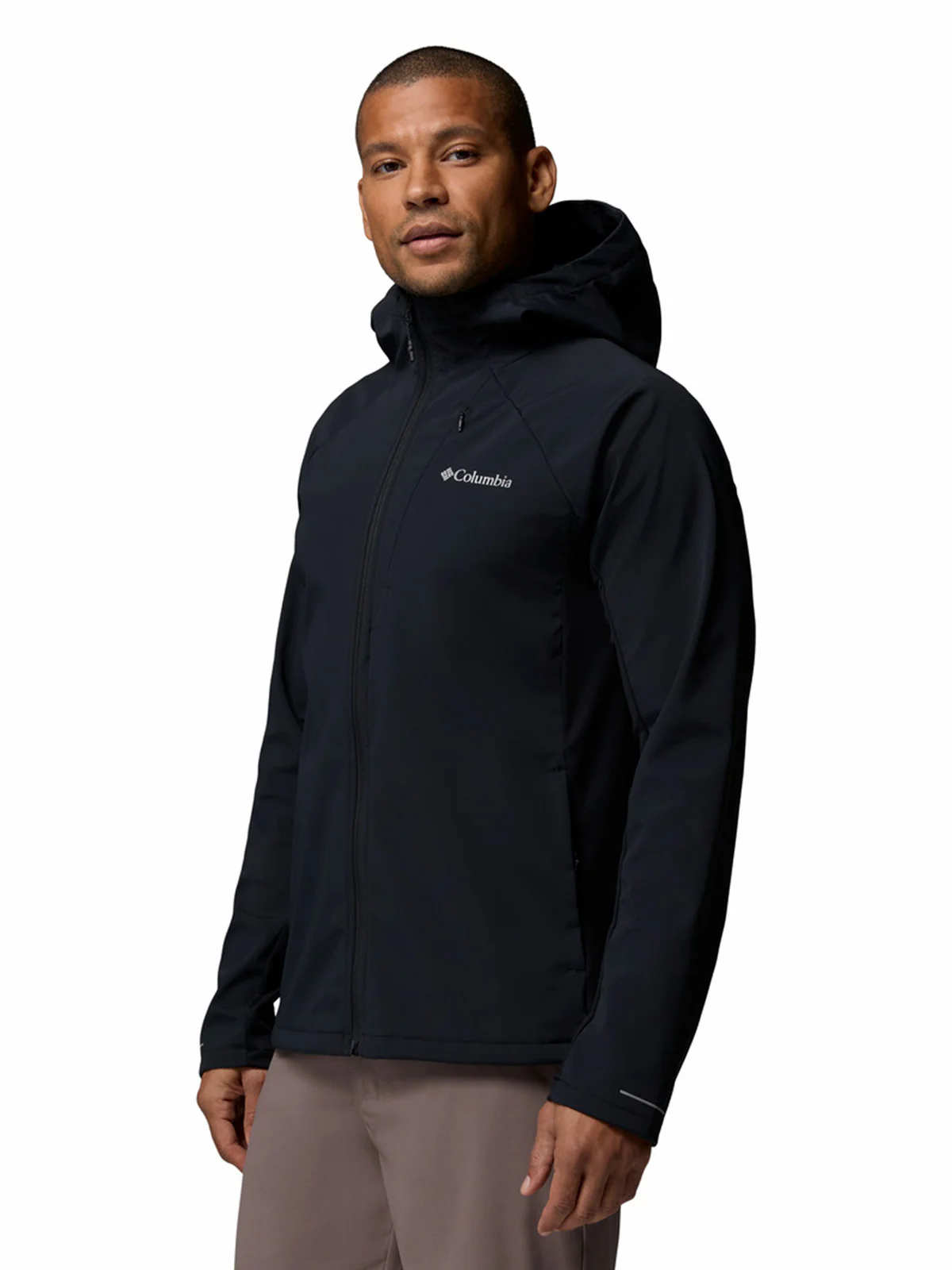 Softshell Hombre Trailborne Negro Columbia - Image 2