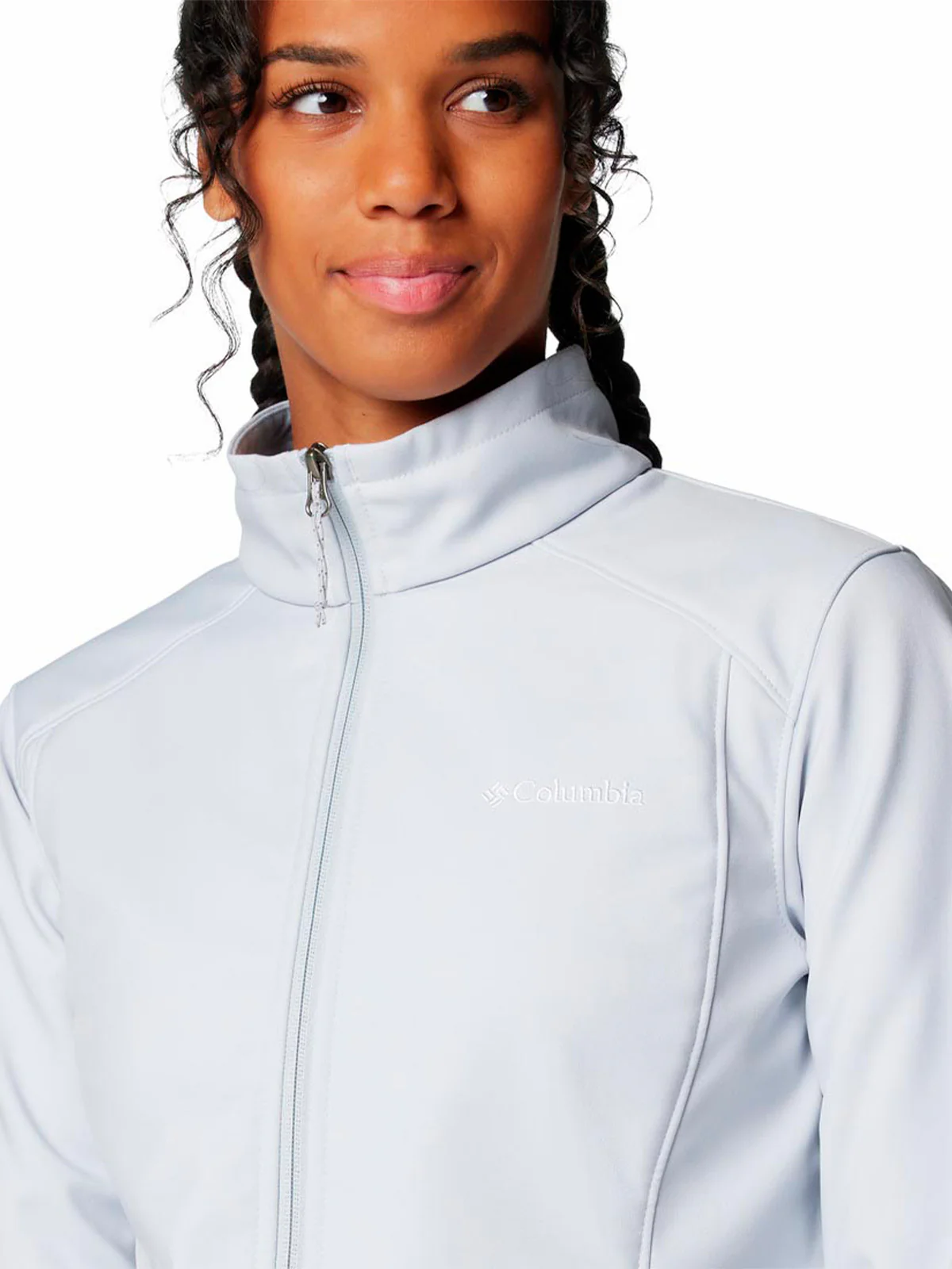 Softshell Mujer Kruser Ridge III Gris Columbia - Image 3