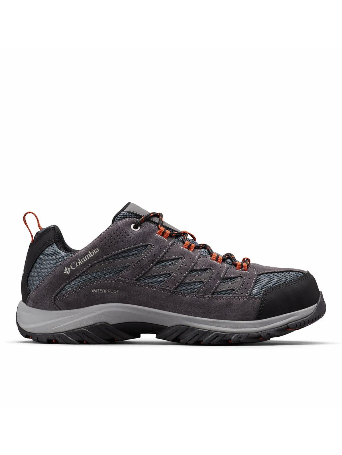 Zapatilla Hombre Crestwood Waterproof Gris Graphite Uso Diario Columbia - Image 7