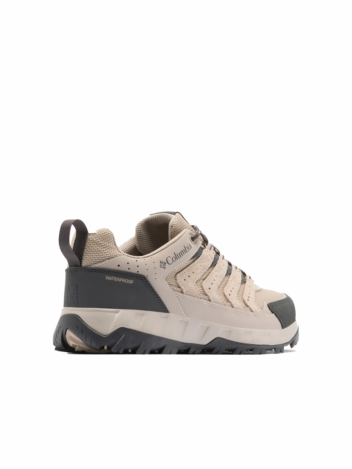 Zapatilla Hombre Strata Trail Low Waterproof Gris Soft Taupe Columbia - Image 3