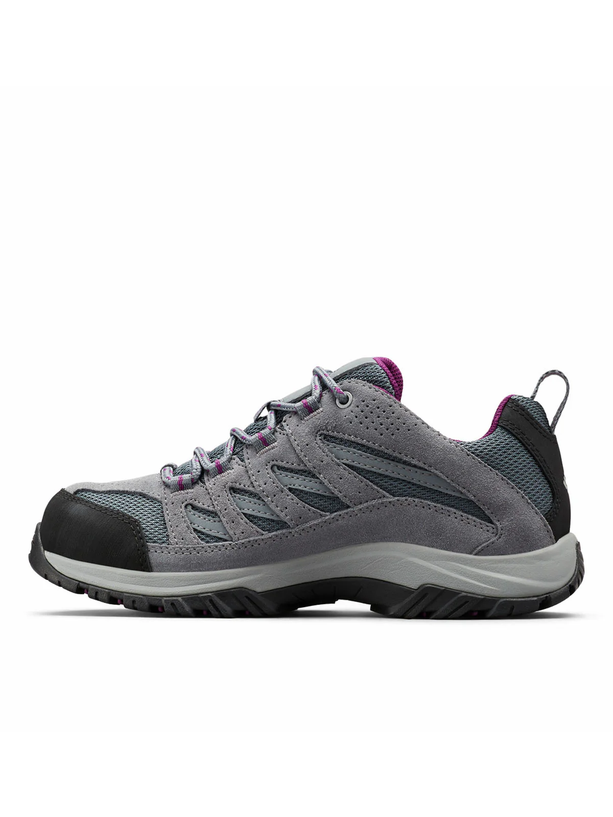 Zapatilla Mujer Crestwood Waterproof Gris Graphite Hiking Columbia - Image 4