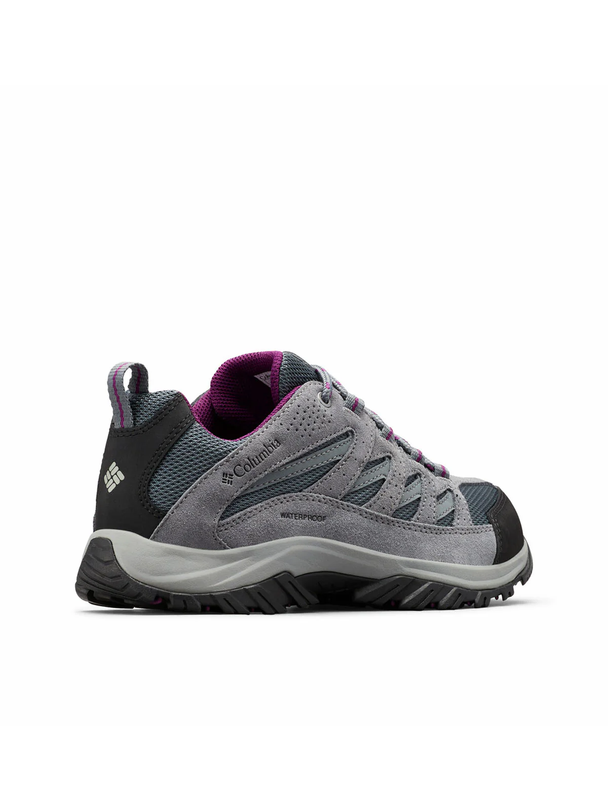 Zapatilla Mujer Crestwood Waterproof Gris Graphite Hiking Columbia - Image 6