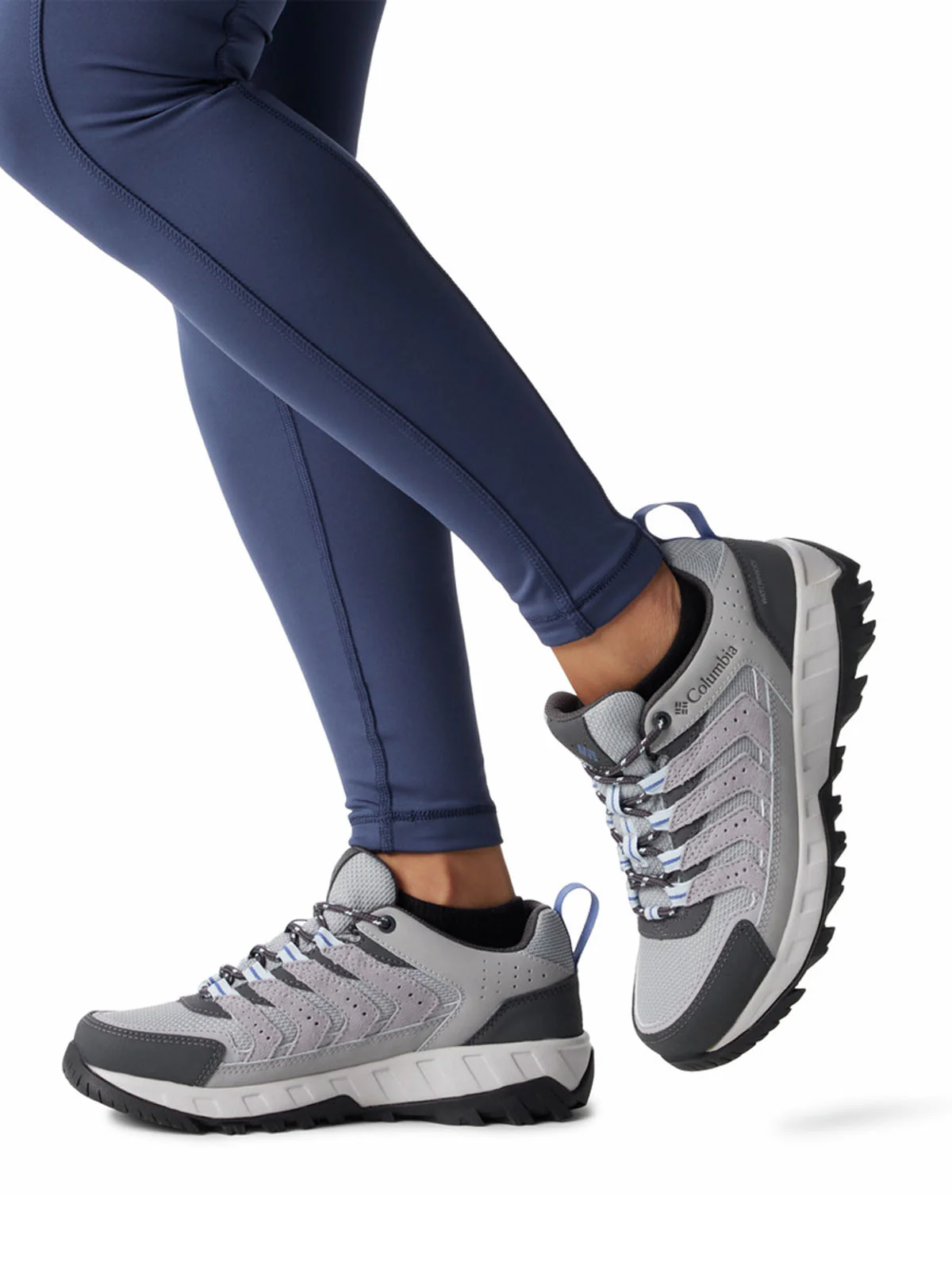 Zapatilla Mujer Strata Trail Low Waterproof Gris Steam Columbia - Image 10
