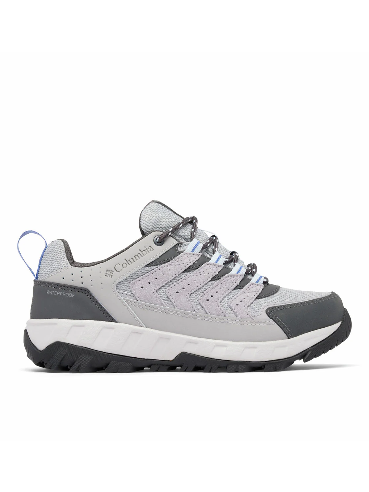 Zapatilla Mujer Strata Trail Low Waterproof Gris Steam Columbia - Image 7