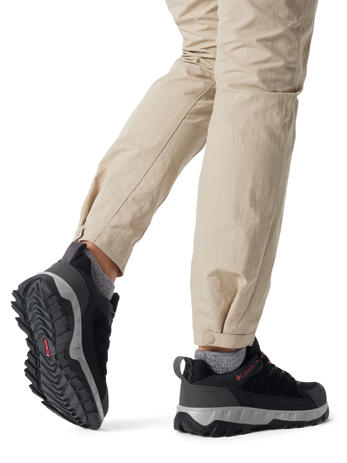 Zapatilla Mujer Strata Trail Low Waterproof Negro Columbia - Image 9