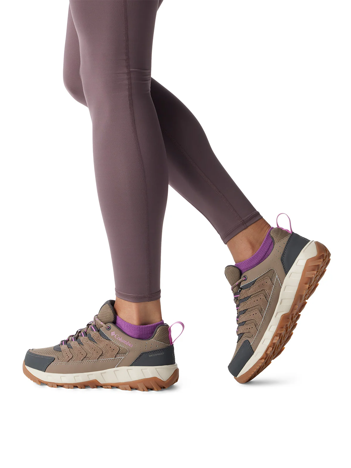 Zapatilla Mujer Strata Trail Low Waterproof Café Columbia - Image 9